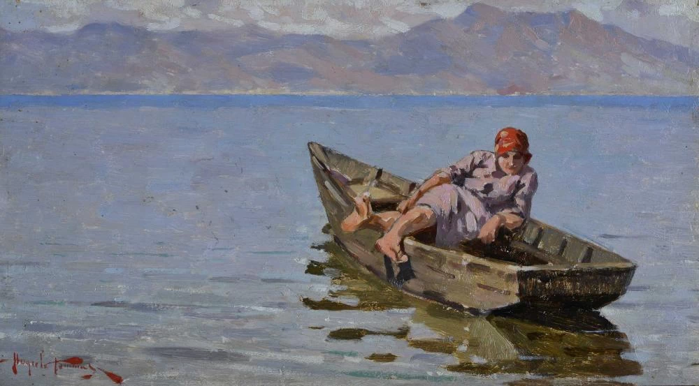 Angiolo - Riposo al lago